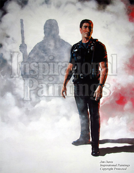 542x700 Inspirational Paintings - The Peacemakers Painting