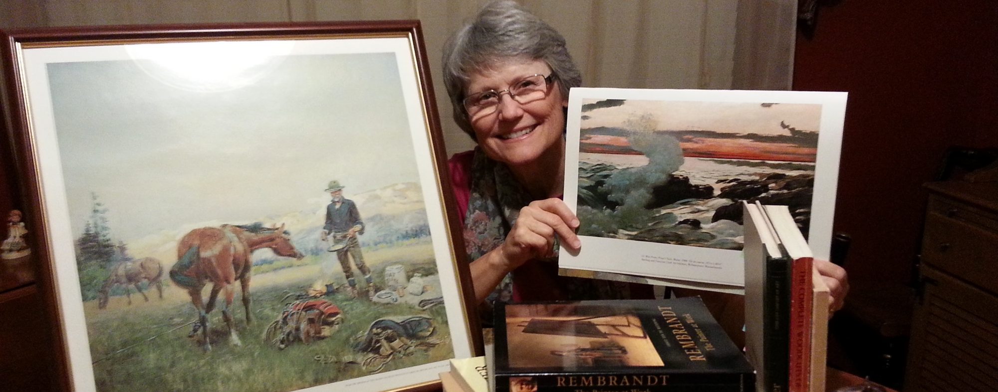 2000x787 The Peale Family Portrait Kathy, The Picture Lady - The Peale Family Painting