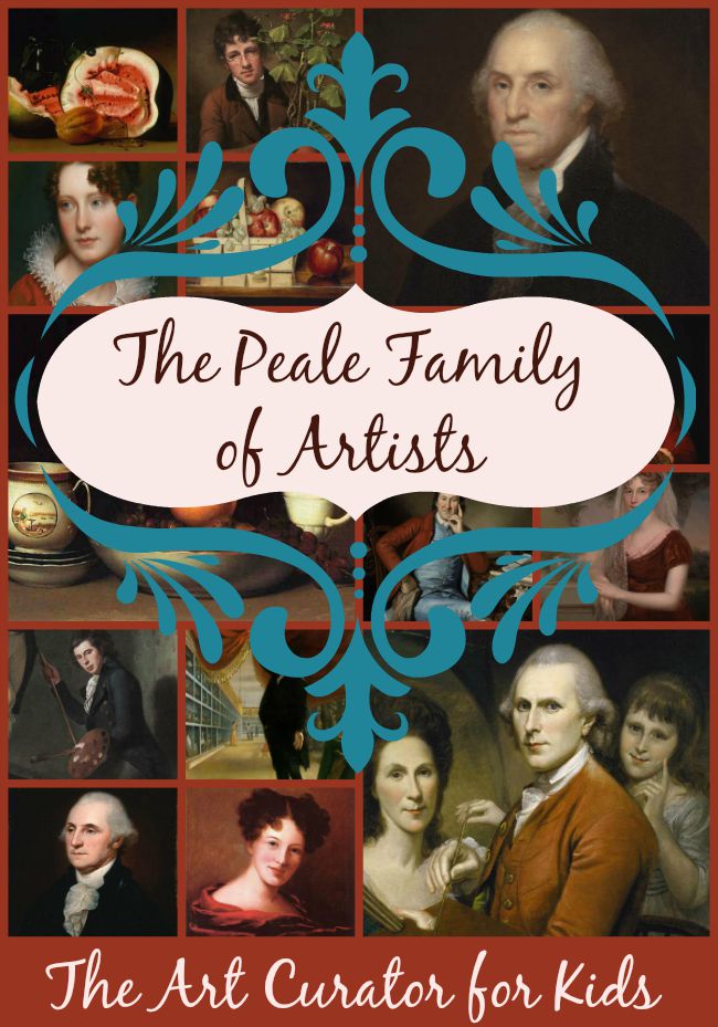 650x929 The Peale Family Of Artists - The Peale Family Painting