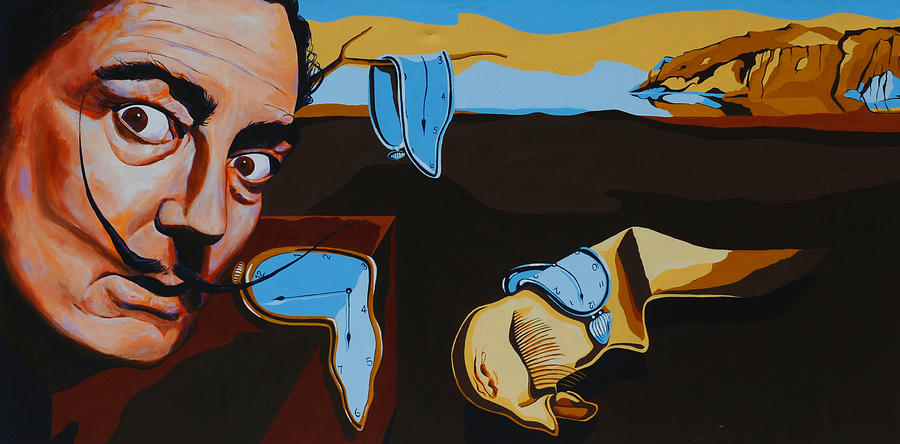 900x444 Salvador Dali - The Persistence Of Memory Painting