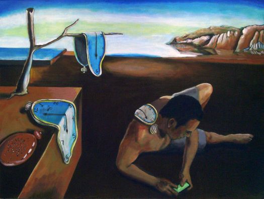 525x396 Salvador The Persistence Of Memory, Painted 1931, - The Persistence Of Memory Painting