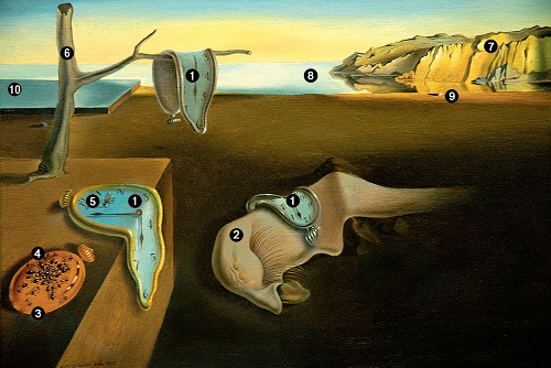 500x334 The Persistence Of Memory, 1931. Painting By Salvador Dali. Museum - The Persistence Of Memory Painting
