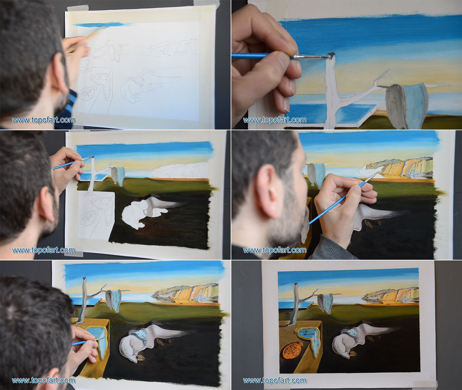 1602x1351 The Persistence Of Memory Dali Painting Reproduction 3408 - The Persistence Of Memory Painting