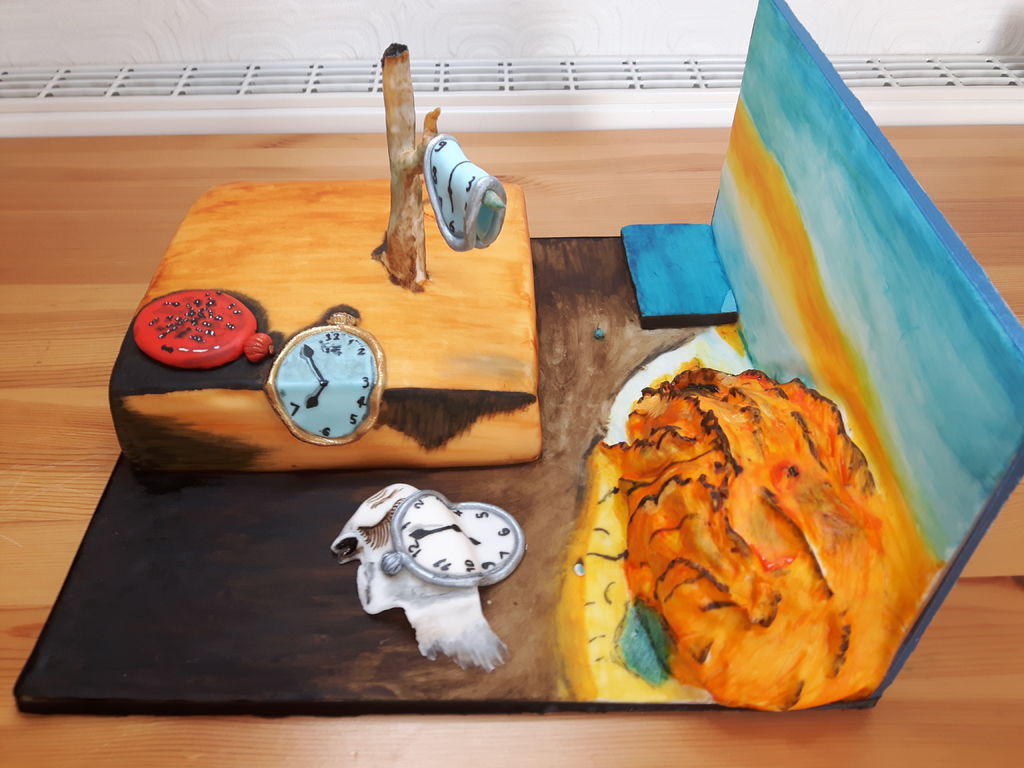 1024x768 How To Bake Salvador - The Persistence Of Memory Painting