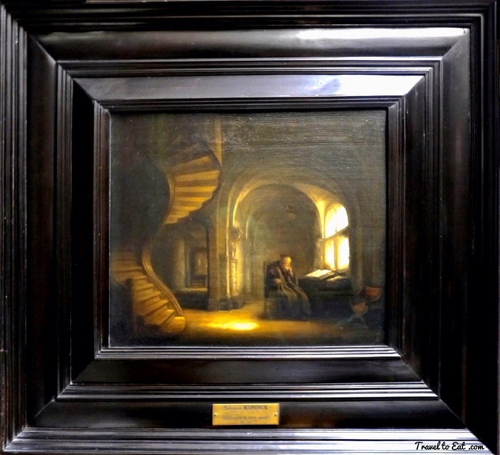 1024x931 Philosopher In Meditation By Rembrandt Van Rijn. Louvre, Paris - The Philosopher Painting