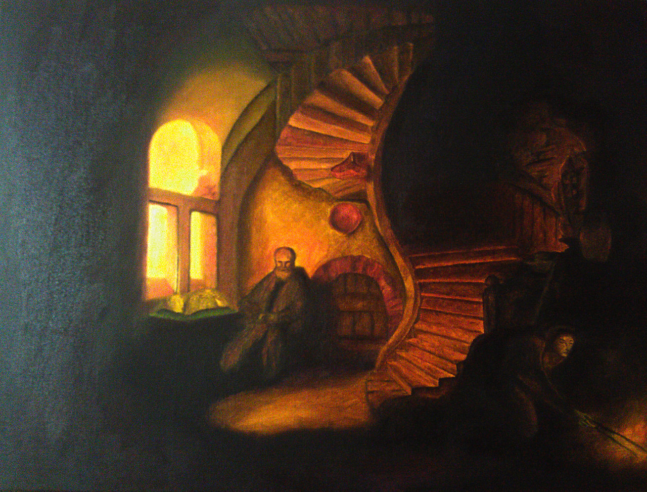 1280x973 The Philosopher In Meditation By Mercenaryarek - The Philosopher Painting