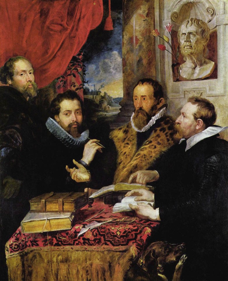 782x964 Epph Rubens' The Four Philosophers (C.1611 12) - The Philosopher Painting