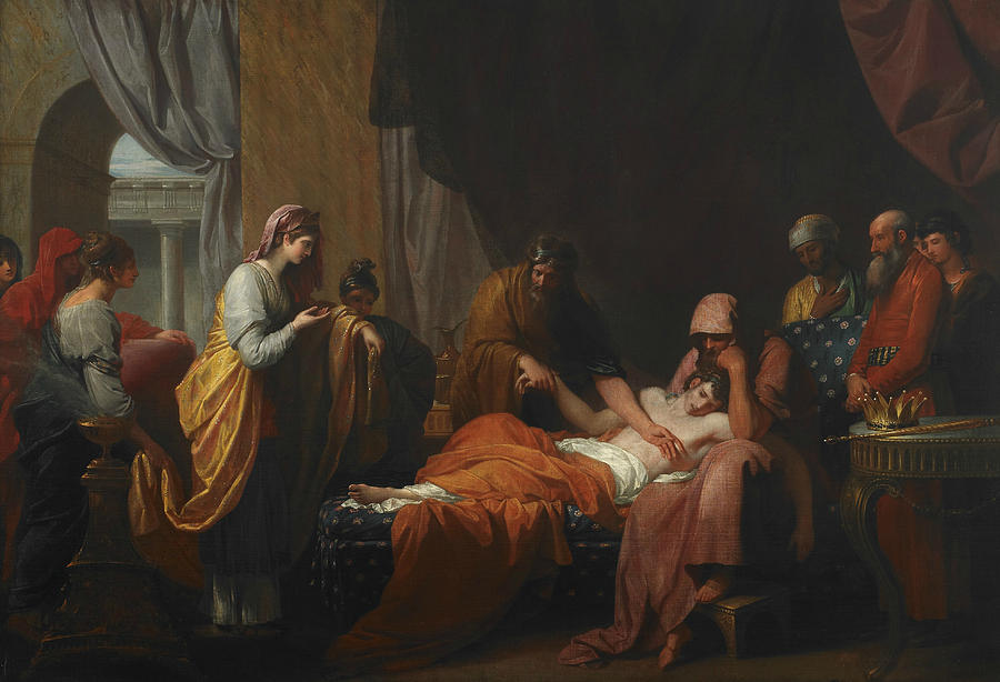 900x614 Erasistratus The Physician Discovers The Love Of Antiochus - The Physician Painting