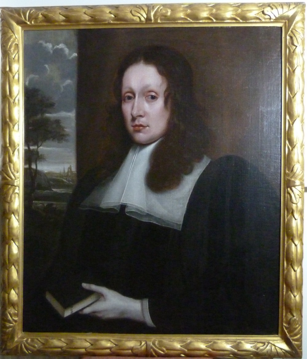 1000x1168 Portrait Of Dr. Nathaniel Johnston C.1653 Attributed To John - The Physician Painting 1653