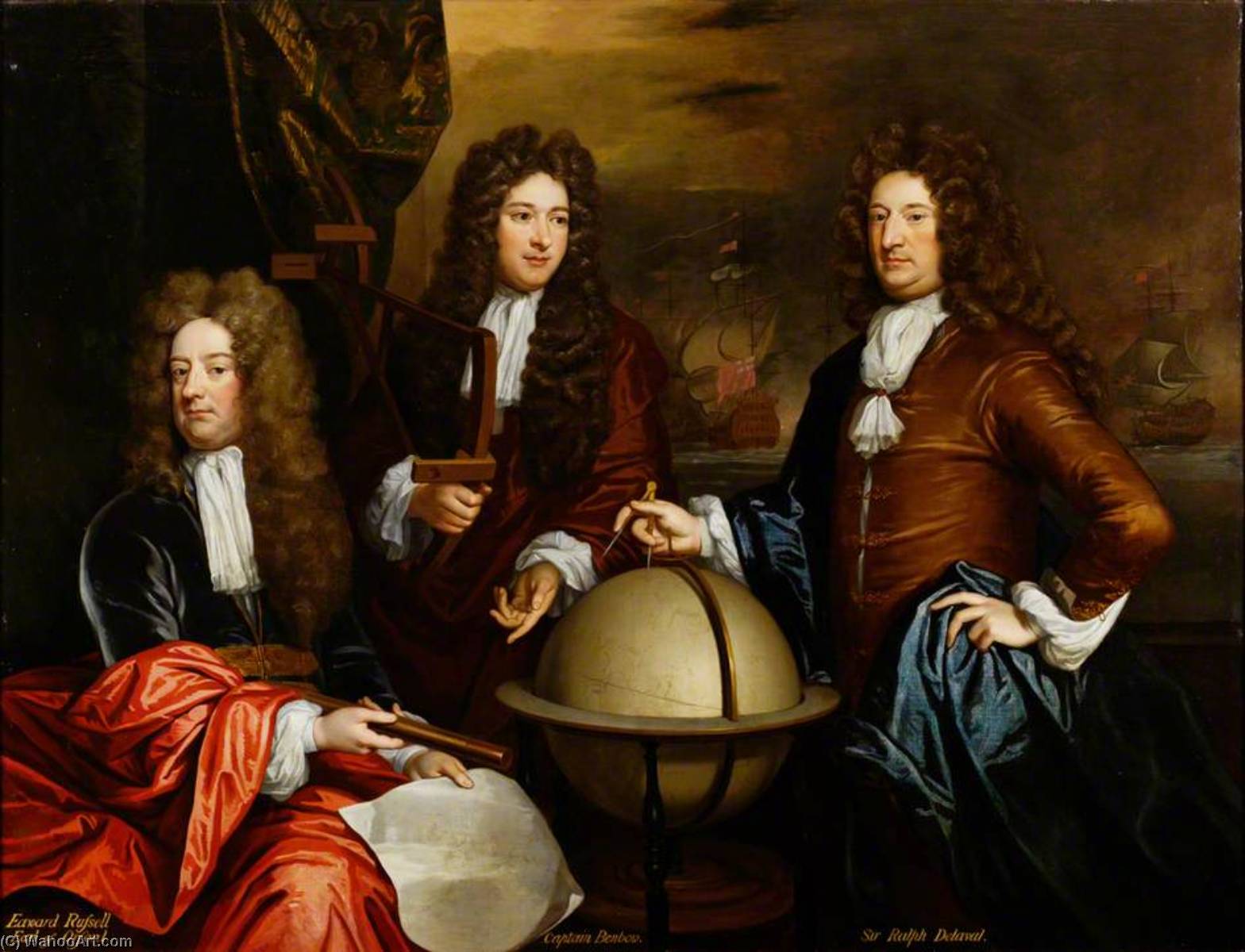1568x1200 Edward Russell, Earl Of Orford Captain John Benbow - The Physician Painting 1653