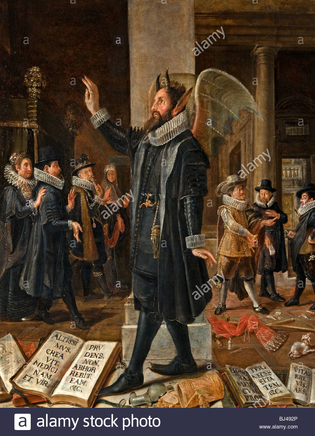 1005x1390 The Physician As The Devel Oil Painting Netherlands 1600 1625 - The Physician Painting