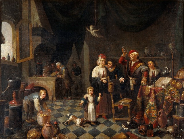 640x486 Collections Search Flask Wellcome Collection - The Physician Painting