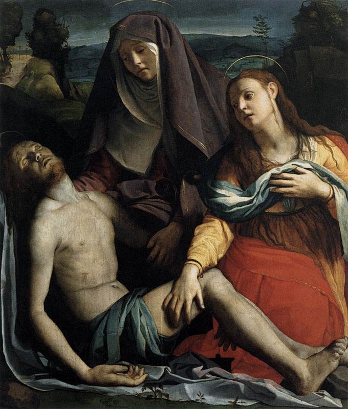 680x800 Pieta - The Pieta Painting