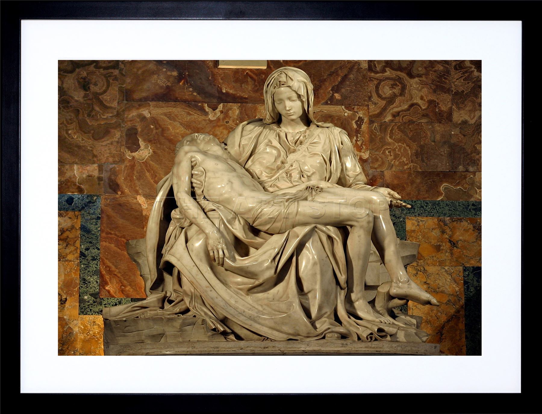 1800x1375 Michelangelo Pieta 1499 Old Master Painting Art Frame Print - The Pieta Painting