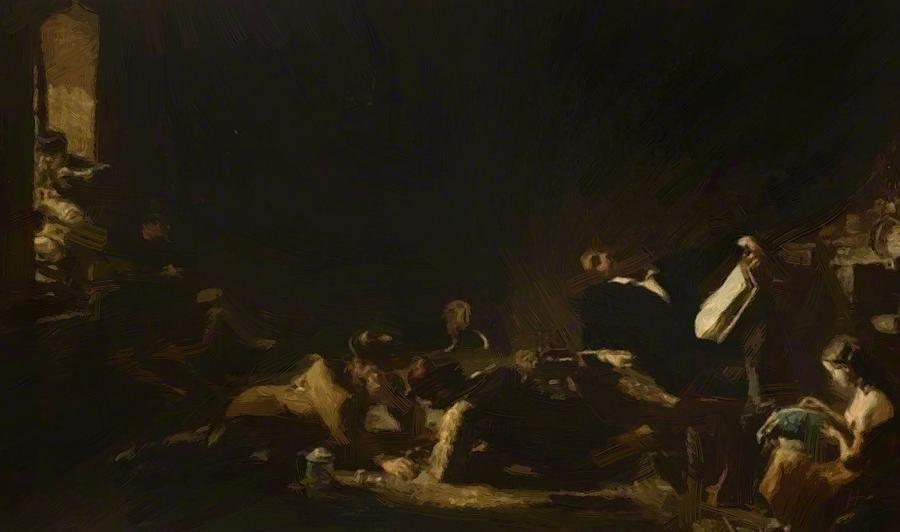 900x532 John Bunyan Imagining The Pilgrim Progress In Bedford Gaol 1837 - The Pilgrim Painting