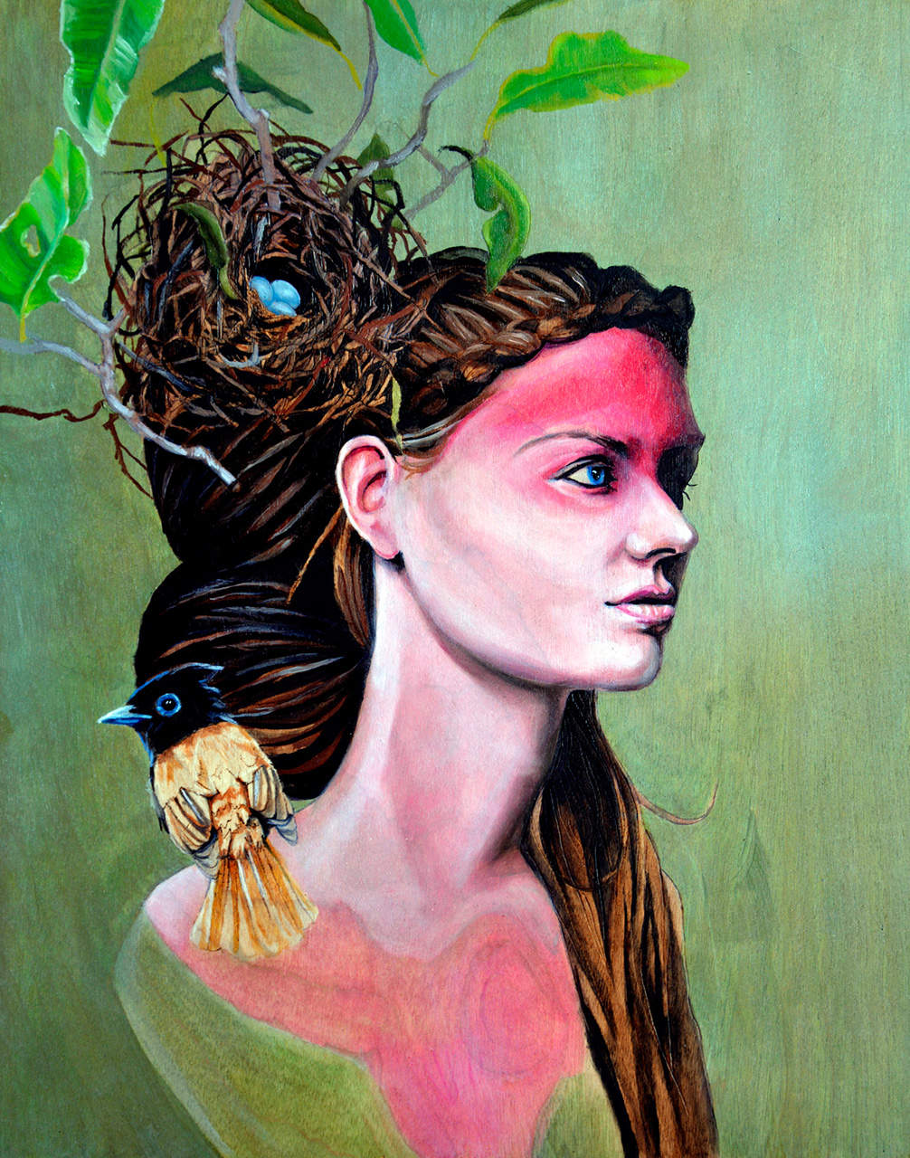 1006x1280 Pink Lady - The Pink Lady Painting