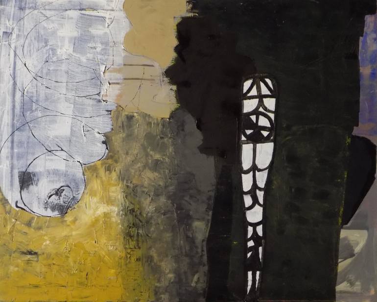 770x616 Saatchi Art The Cloud And The Pit Painting By Gregory Ricci - The Pit Painting