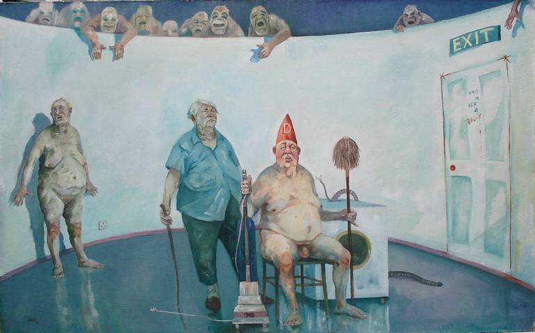 770x479 Saatchi Art The Pit Painting By David Shanahan - The Pit Painting