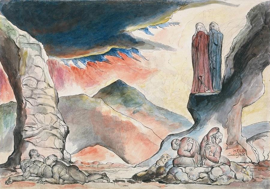 900x632 The Pit Of Disease The Falsifiers Painting By Motionage Designs - The Pit Painting