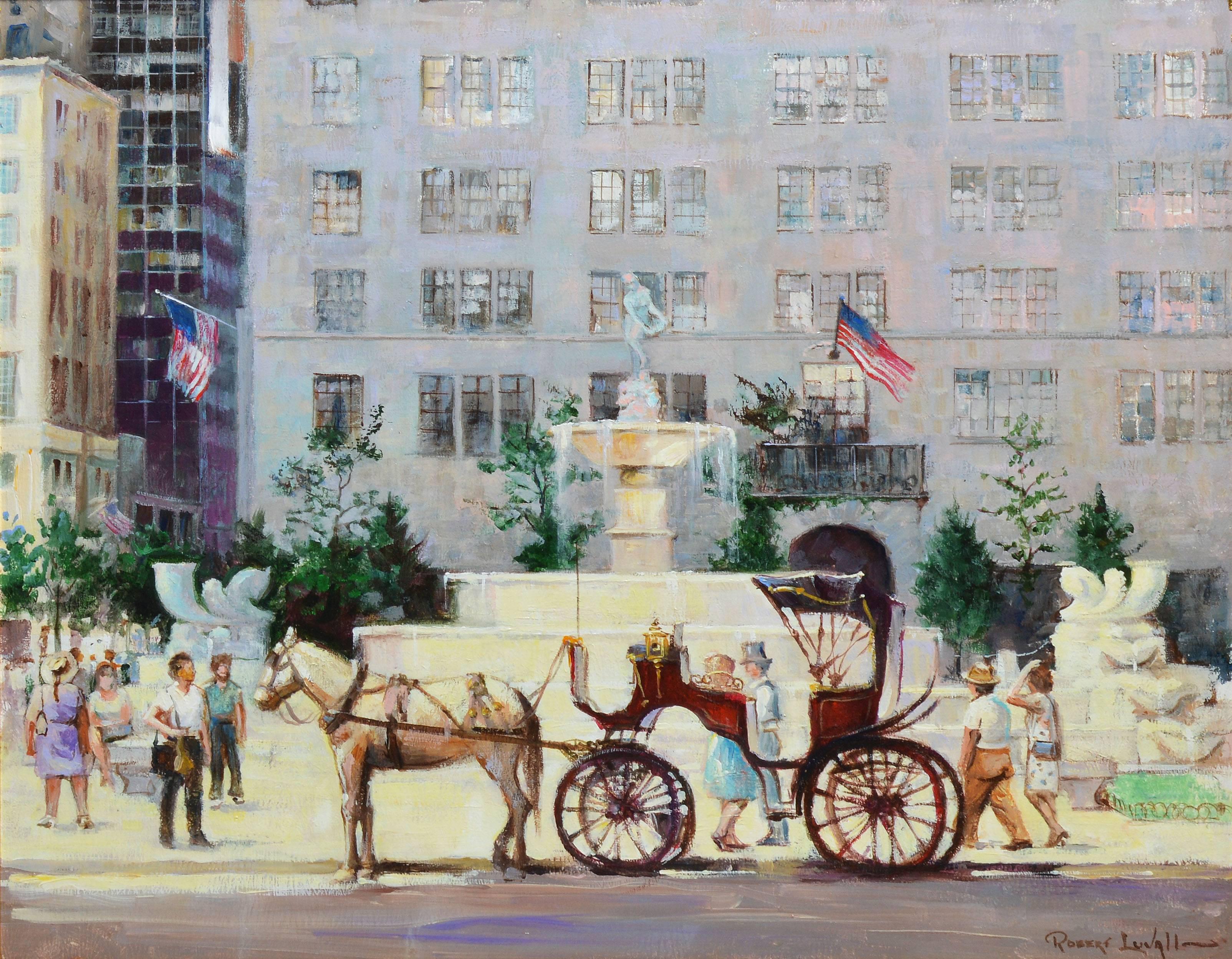 3208x2497 Robert Luvall - The Plaza Painting