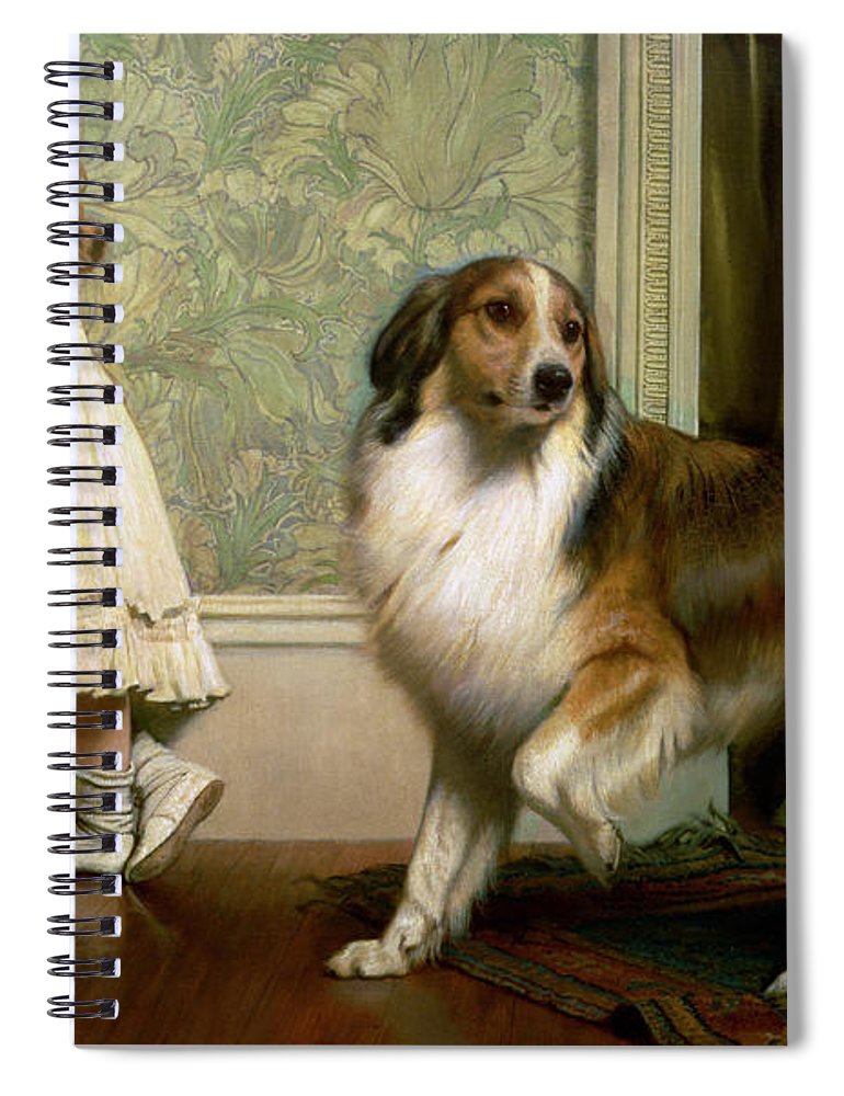 770x1000 A Special Pleader Spiral Notebook For Sale By Charles Burton Barber - The Pleader Painting
