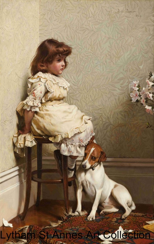 505x800 In Disgrace By Charles Burton Barber - The Pleader Painting