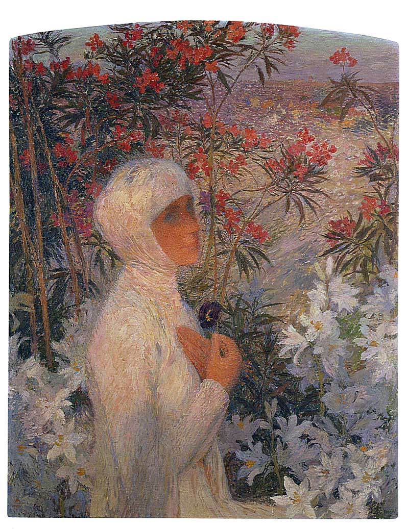 797x1037 Artwork By Henri Jean Guillaume Martin - The Poetess Painting