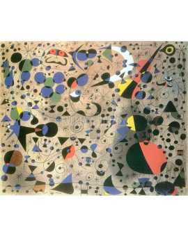 270x340 Joan Miro Fine Art Prints - The Poetess Painting