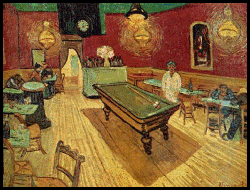 The Pool Hall Painting at PaintingValley.com | Explore collection of ...