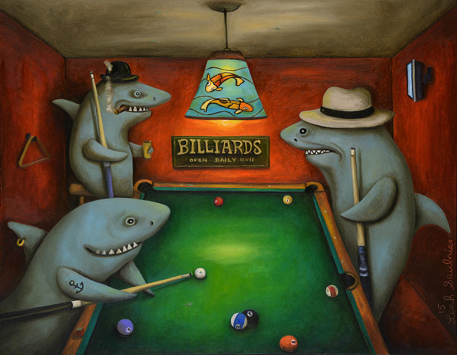 900x700 Pool Hall Paintings Fine Art America - The Pool Hall Painting