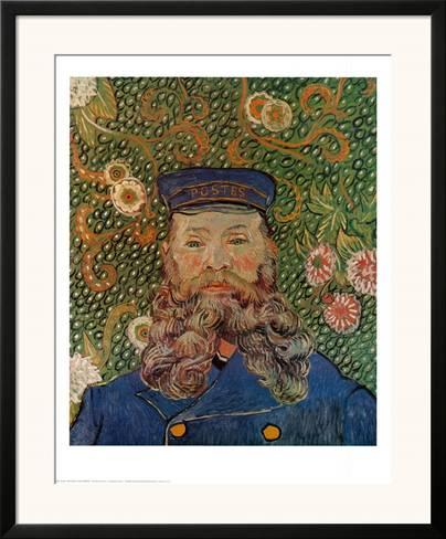 404x488 Portrait Of The Postman Joseph Roulin, C.1889 Prints By Vincent - The Postman Painting