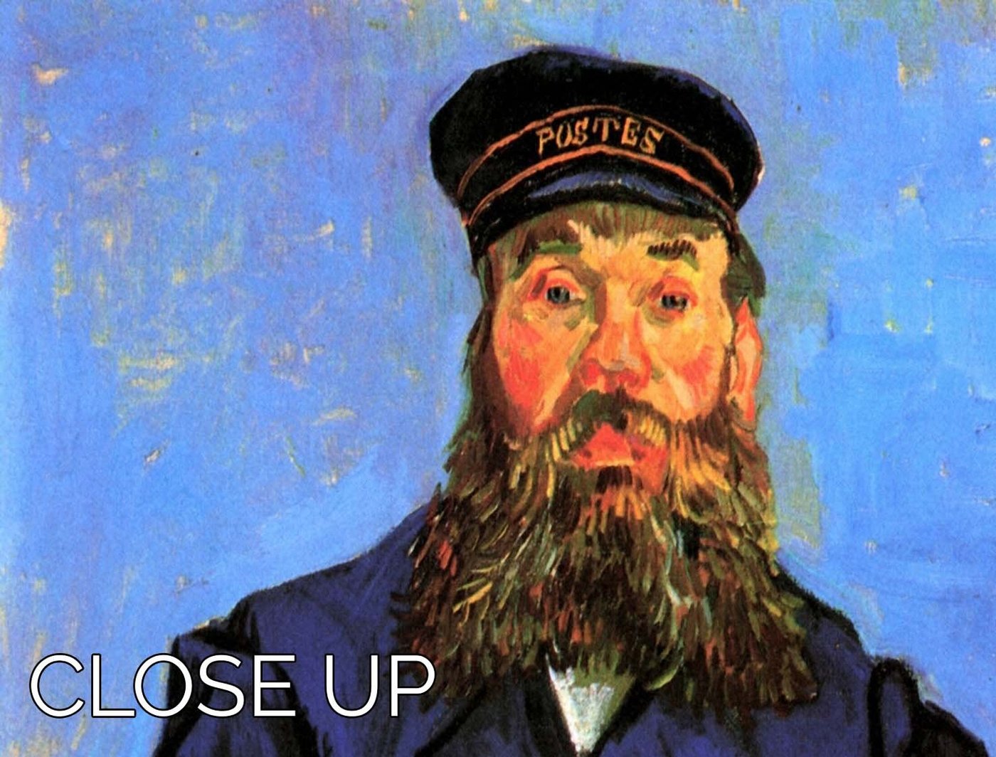 1400x1064 Portrait Of The Postman Joseph Roulin By Van Gogh 3 Split Panel - The Postman Painting