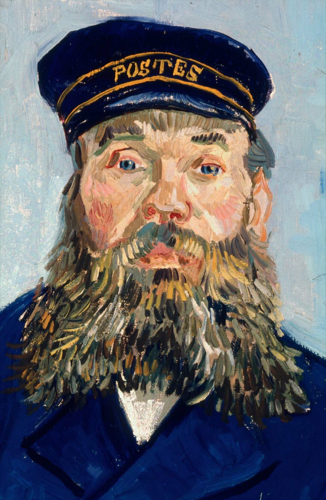 668x1024 Postman Joseph Roulin Museum Of Fine Arts, Boston - The Postman Painting