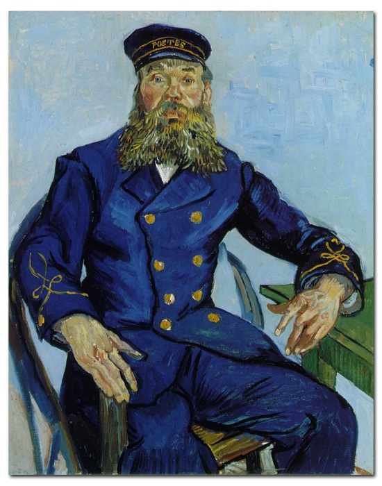 550x700 The Postman Joseph Roulin - The Postman Painting
