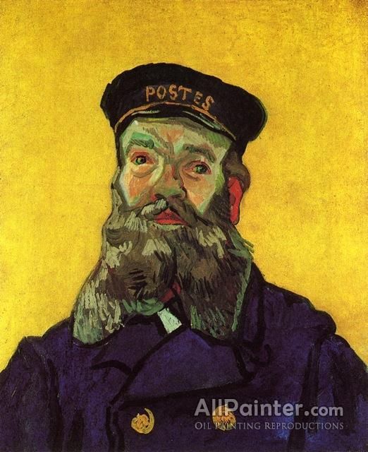 522x640 Vincent Van Gogh Portrait Of The Postman Joseph Roulin Oil - The Postman Painting