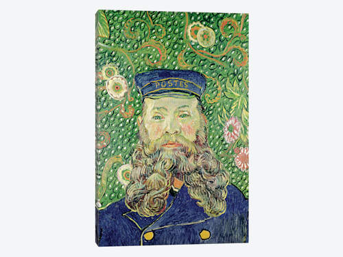500x375 Portrait Of The Postman Joseph Roulin, 1889 Vincent Van Gogh - The Postman Painting