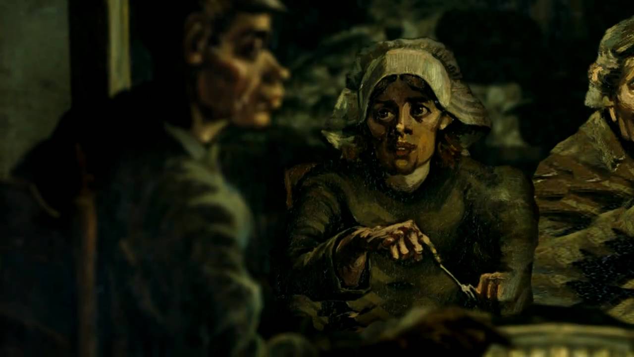 1280x720 Van Gogh In 3d The Potato Eaters - The Potato Eaters Painting