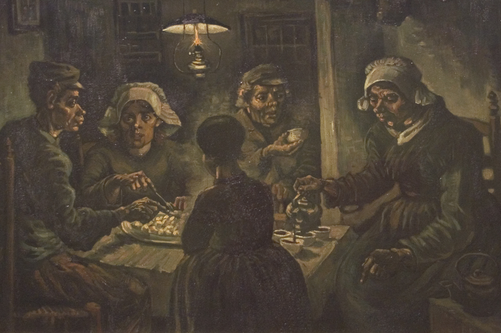 1000x665 Filewlanl - The Potato Eaters Painting