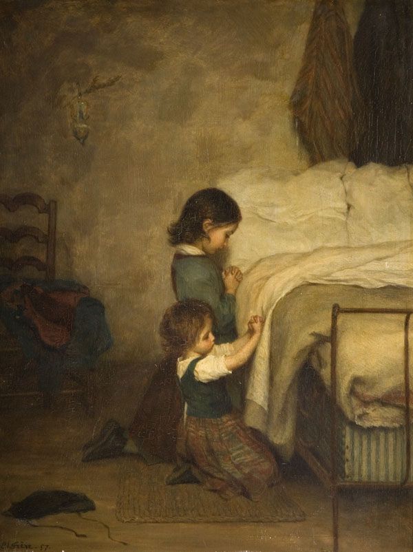 600x802 The Prayer La 1830 1880 Pierre - The Prayer Painting