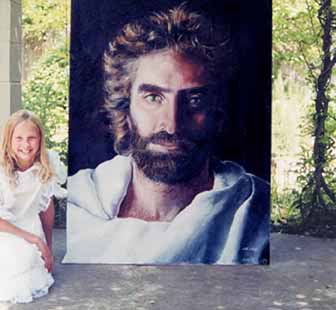 336x310 Jesus The Prince Of Peace - The Prince Painting