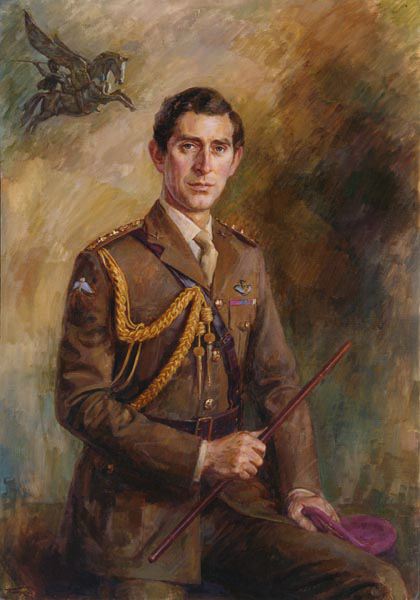 420x600 Members Of The Royal Family Painted By June Mendoza - The Prince Painting