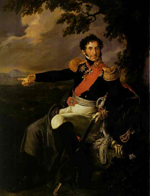 594x776 Portrait Of The Prince Pi Bagration 1815 Painting Vasily - The Prince Painting