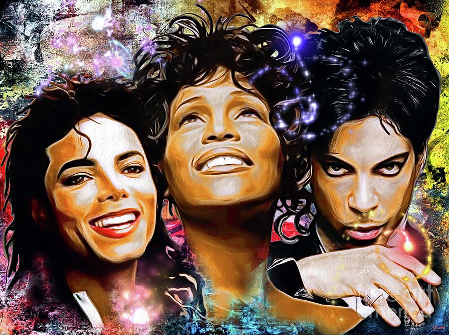 900x673 The King, The Queen And The Prince Painting By Daniel Janda - The Prince Painting