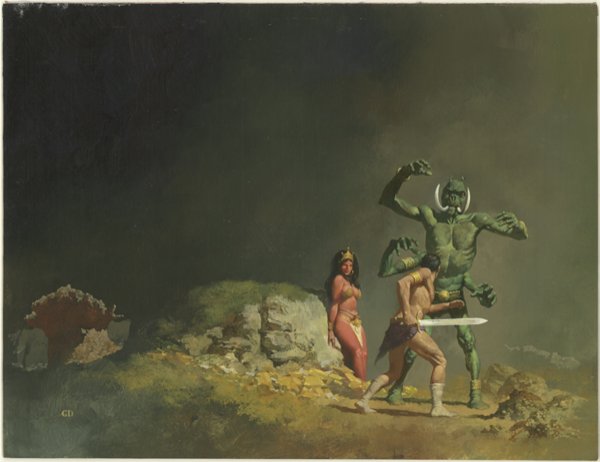 The Princess Of Mars Painting