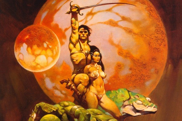 600x400 John Carter' And The Bright Red History Of Mars As Sci Fi Muse - The Princess Of Mars Painting