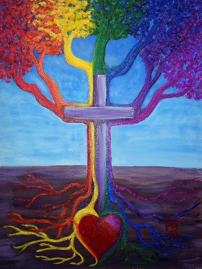 674x900 Tree Of Life Promise Of Eternal Life Painting By Pamorama Jones - The Promise Painting