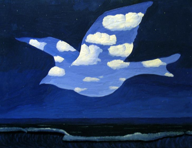 728x563 Rene Magritte, The Promise, 1950 Art Collector - The Promise Painting