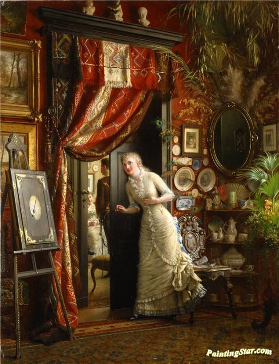 552x720 The Proposal Artwork By Knut Ekwall Oil Painting Amp Art Prints - The Proposal Painting