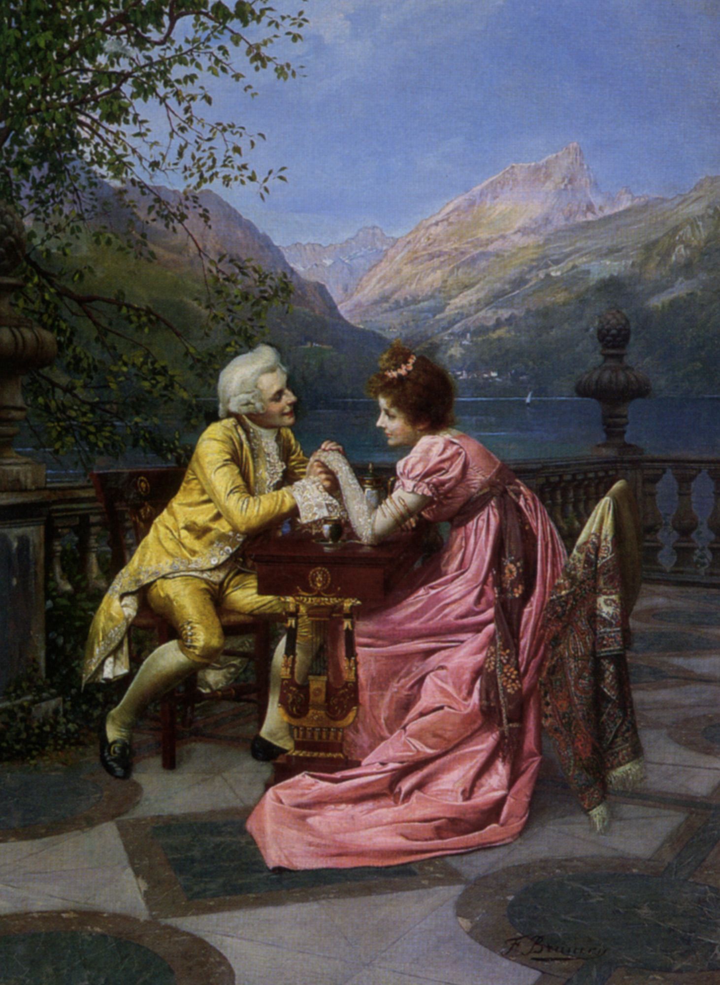 1462x2000 The Proposal By Francois Brunery Art Proposals - The Proposal Painting