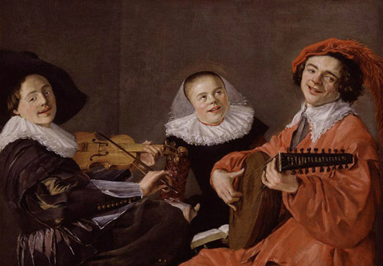 554x385 Judith Leyster - The Proposition Painting